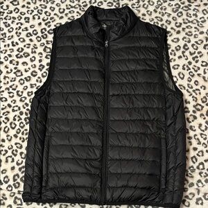 Saddlebred Men's Quilted Black Puffer Vest